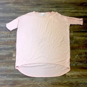 Lularoe Xs dusty pink top